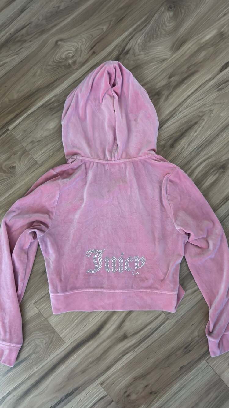 Vintage Juicy Couture Velour Tracksuit Pink XL